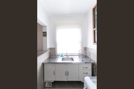 Studio à venda com 40m², 1 quarto e 1 vagaCozinha - pia