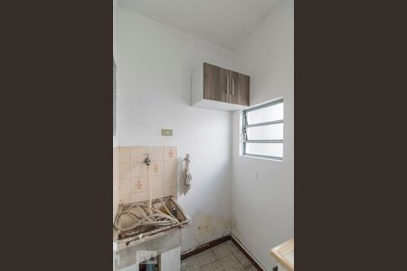 Área de Serviço de casa para alugar com 1 quarto, 40m² em Vila Alzira, Santo André