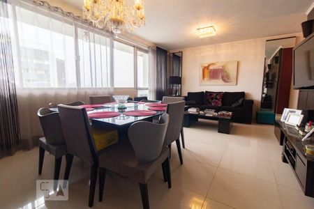 Sala de apartamento à venda com 3 quartos, 124m² em Rebouças, Curitiba