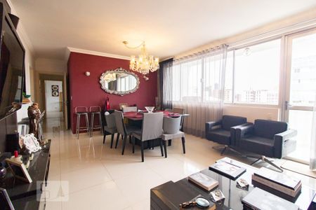 Sala de apartamento à venda com 3 quartos, 124m² em Rebouças, Curitiba
