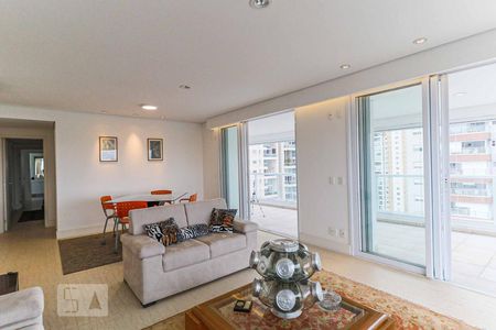 Sala de apartamento para alugar com 3 quartos, 209m² em Campo Belo, São Paulo