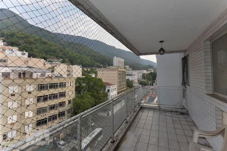 Varanda da Sala de apartamento à venda com 3 quartos, 195m² em Tijuca, Rio de Janeiro