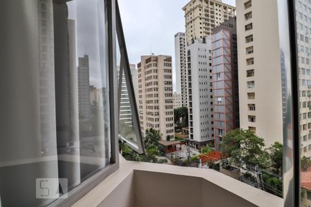 varanda de apartamento para alugar com 1 quarto, 42m² em Jardim Paulista, São Paulo
