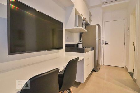 Apartamento para alugar com 30m², 1 quarto e 1 vaga Apartamento para alugar com 30m², 1 quarto e 1 vagaDetalhe Sala