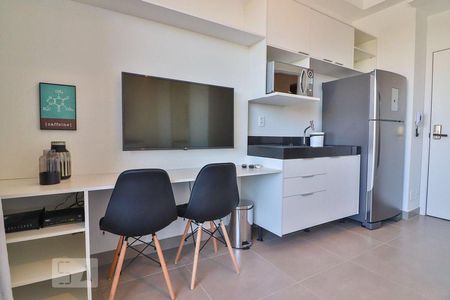 Apartamento para alugar com 30m², 1 quarto e 1 vaga Apartamento para alugar com 30m², 1 quarto e 1 vagaDetalhe Sala