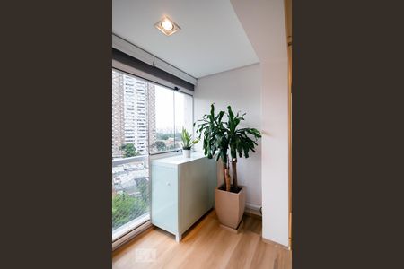 Varanda de apartamento para alugar com 1 quarto, 69m² em Brooklin Paulista, São Paulo
