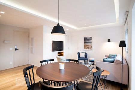 Sala Jantar de apartamento para alugar com 1 quarto, 69m² em Brooklin Paulista, São Paulo