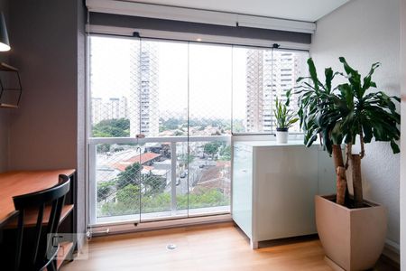 Varanda de apartamento para alugar com 1 quarto, 69m² em Brooklin Paulista, São Paulo