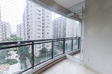 Varanda da Sala de apartamento para alugar com 2 quartos, 70m² em Jacarepaguá, Rio de Janeiro