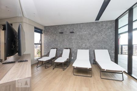 Apartamento para alugar com 40m², 1 quarto e 1 vagasauna