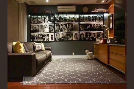 sala de tv de apartamento à venda com 3 quartos, 165m² em Vila Suzana, São Paulo