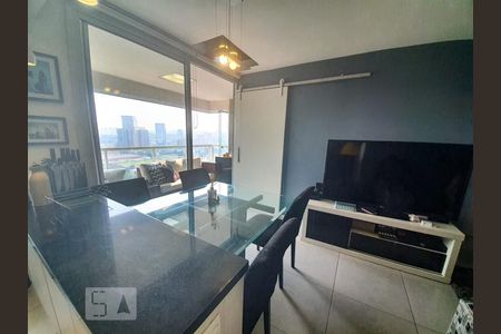 Sala de apartamento para alugar com 1 quarto, 45m² em Brooklin Paulista, São Paulo