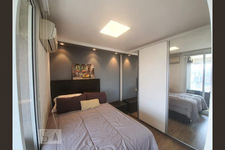 Dormitório de apartamento para alugar com 1 quarto, 45m² em Brooklin Paulista, São Paulo