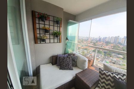 Sala de apartamento para alugar com 1 quarto, 45m² em Brooklin Paulista, São Paulo