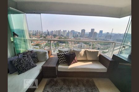Sala de apartamento para alugar com 1 quarto, 45m² em Brooklin Paulista, São Paulo