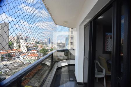 Varanda da Sala de apartamento para alugar com 3 quartos, 160m² em Vila Bastos, Santo André