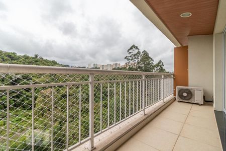 Varanda de kitnet/studio para alugar com 1 quarto, 49m² em Tamboré, São Paulo