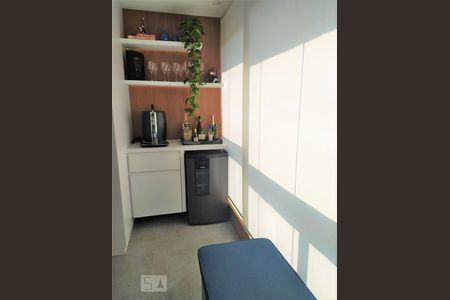 Varanda da Sala de apartamento para alugar com 1 quarto, 43m² em Jardim da Gloria, São Paulo