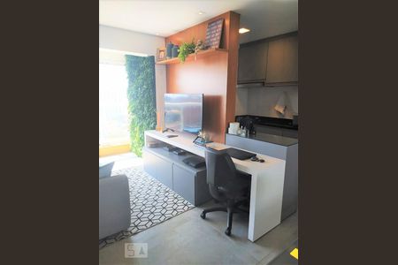 Sala de apartamento para alugar com 1 quarto, 43m² em Jardim da Gloria, São Paulo