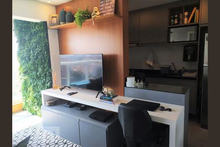 Sala de apartamento para alugar com 1 quarto, 43m² em Jardim da Gloria, São Paulo