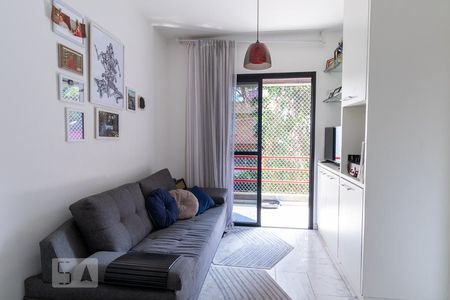 Sala de apartamento à venda com 1 quarto, 36m² em Paraíso, São Paulo