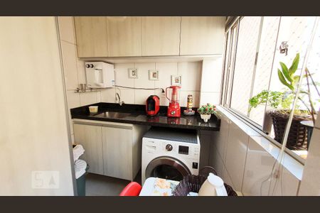 Detalhe da area de serviço de apartamento para alugar com 2 quartos, 70m² em Praça Andorinha Residencial Florence (águas Claras), Brasília