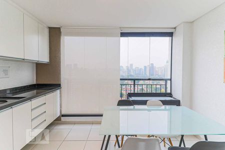 Varanda de apartamento à venda com 1 quarto, 37m² em Vila Cordeiro, São Paulo