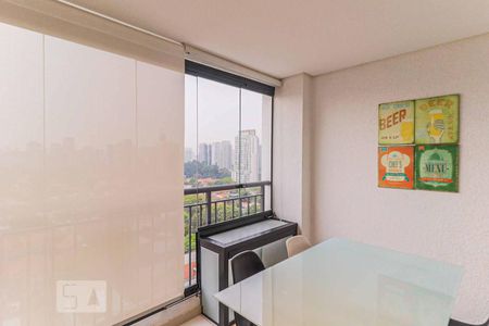 Varanda de apartamento à venda com 1 quarto, 37m² em Vila Cordeiro, São Paulo