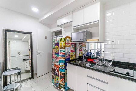 Cozinha de apartamento à venda com 1 quarto, 37m² em Vila Cordeiro, São Paulo