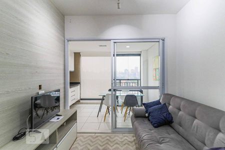 Sala de apartamento para alugar com 1 quarto, 37m² em Vila Cordeiro, São Paulo