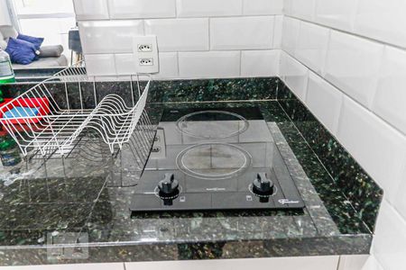 Cozinha de apartamento à venda com 1 quarto, 37m² em Vila Cordeiro, São Paulo