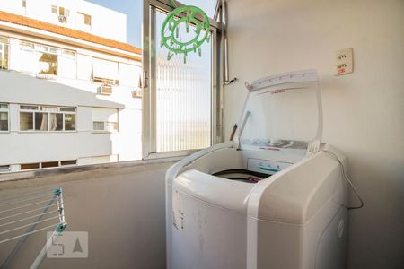 Apartamento à venda com 55m², 2 quartos e sem vagaDetalhe da area de serviço