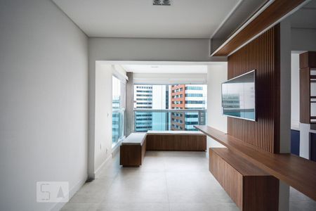 Sala de apartamento para alugar com 2 quartos, 58m² em Pinheiros, São Paulo