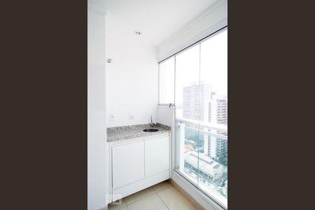 Varanda Integrada de apartamento para alugar com 1 quarto, 45m² em Santo Amaro, São Paulo