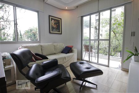 Sala de apartamento à venda com 3 quartos, 107m² em Vila Andrade, São Paulo