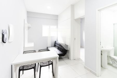 Sala de apartamento para alugar com 1 quarto, 26m² em Luz, São Paulo
