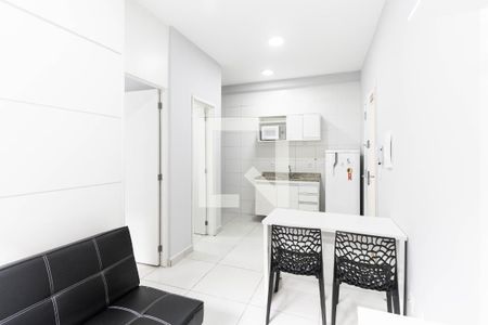 Sala de apartamento para alugar com 1 quarto, 26m² em Luz, São Paulo