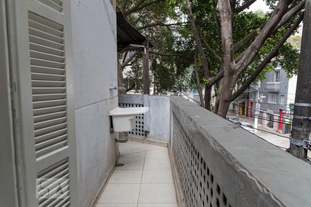 Sacada do Quarto 1/Área de Serviço de apartamento para alugar com 2 quartos, 40m² em Bela Vista, São Paulo