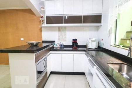 Cozinha  de casa à venda com 3 quartos, 290m² em Parque Marajoara, Santo André