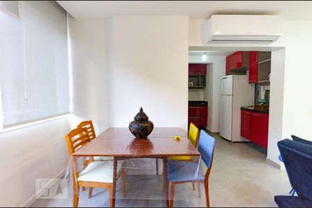 Detalhe Sala de apartamento para alugar com 1 quarto, 76m² em Ipanema, Rio de Janeiro