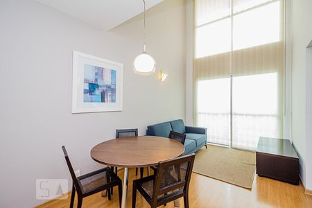 Sala de apartamento para alugar com 1 quarto, 52m² em Vila Nova Conceição, São Paulo