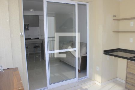 Varanda da Sala  de kitnet/studio para alugar com 1 quarto, 38m² em Jardim Flor da Montanha, Guarulhos