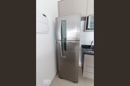 Studio para alugar com 38m², 1 quarto e 1 vagaCozinha - geladeira