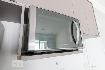 Studio para alugar com 38m², 1 quarto e 1 vagaCozinha - microondas