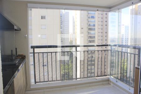 Varanda da Sala  de kitnet/studio para alugar com 1 quarto, 38m² em Jardim Flor da Montanha, Guarulhos