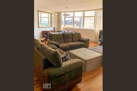 Sala de apartamento à venda com 3 quartos, 180m² em Jardim Paulistano, São Paulo