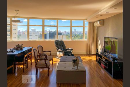 Sala de apartamento à venda com 3 quartos, 180m² em Jardim Paulistano, São Paulo
