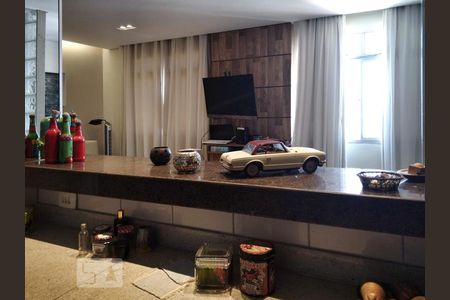 Sala de apartamento à venda com 2 quartos, 70m² em São Lucas, Belo Horizonte