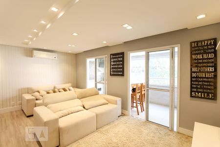 Sala de apartamento à venda com 3 quartos, 103m² em Vila Suzana, São Paulo