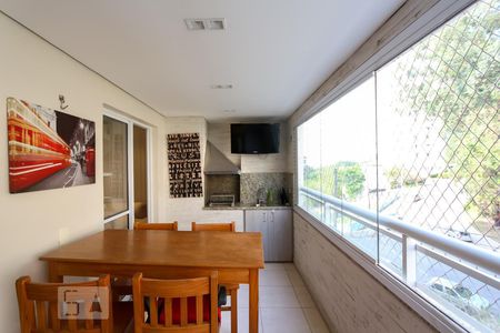 Varanda gourmet de apartamento à venda com 3 quartos, 103m² em Vila Suzana, São Paulo